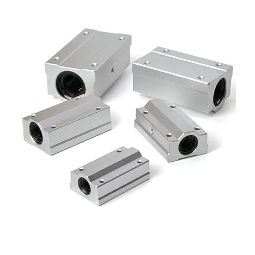 TWEFTPKD 2 stücke SCS8LUU SCS10LUU SCS12LUU SCS13LUU SCS16LUU SCS20LUU 12mm Linear Kugellager Block(SCS16LUU) von TWEFTPKD
