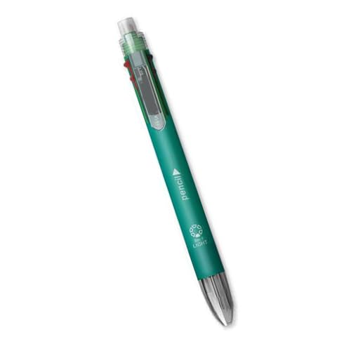 Multifunktionaler mehrfarbiger Kugelschreiber, Druckbleistift, 5-in-1, einziehbarer Kugelschreiber für Schule, Büro Multifunktionaler mehrfarbiger Kugelschreiber, Druckbleistift, 5-in-1, einziehbarer Kugelschreiber für Schule, Büro von TWEW