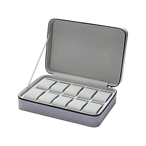 Uhren-Aufbewahrungsbox, Leder, Reiseuhren-Vitrine, 6/10/12 Fächer, Uhrenaufbewahrung, Valentinstag, Wie beschrieben Uhren-Aufbewahrungsbox, Leder, Reiseuhren-Vitrine, 6/10/12 Fächer, Uhrenaufbewahrung, Valentinstag, Wie beschrieben von TWEW