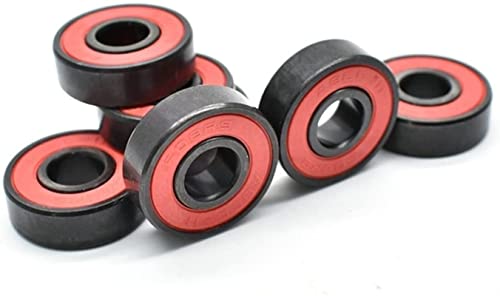 TWHNPGWR 10 Stück Schwarze Legierungslager Stahl 608 2rs 608rs 8x22x7mm Rad Skateboard Longboard Lager 608rs Lager TWHNPGWR 10 Stück Schwarze Legierungslager Stahl 608 2rs 608rs 8x22x7mm Rad Skateboard Longboard Lager 608rs Lager von TWHNPGWR