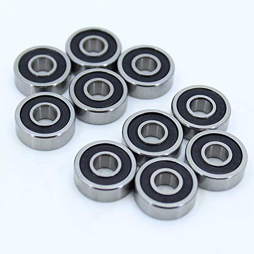 TWHNPGWR 605RS 605 RS Chromstahl einreihiges Lager 10 Stück Lager Gummidichtungslager 5 * 14 * 5 mm TWHNPGWR 605RS 605 RS Chromstahl einreihiges Lager 10 Stück Lager Gummidichtungslager 5 * 14 * 5 mm von TWHNPGWR