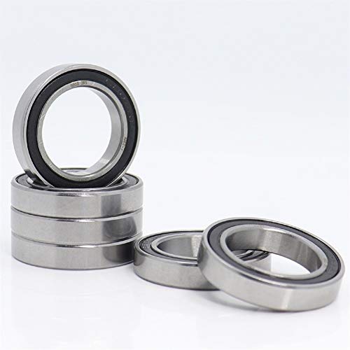 TWHNPGWR 6803 2RS ​​Rillenkugellager 17 * 26 * 5 mm ABEC-1 metrisches Dünnschliff-Präzisionslager 61803RS 6803 RS 52100 Chromstahl-Kugellager 10 Stück von TWHNPGWR
