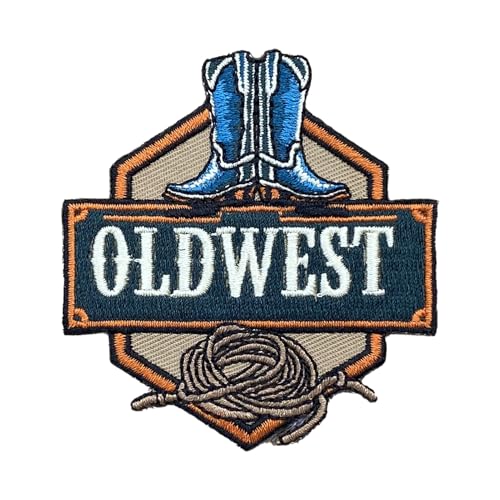 Old Western bestickte Aufnäher/Bögen zum Aufbügeln/Aufnähen mit Heißpresskleber für Hüte, Rucksäcke Old Western bestickte Aufnäher/Bögen zum Aufbügeln/Aufnähen mit Heißpresskleber für Hüte, Rucksäcke von TWIG
