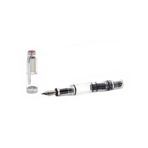 TWSBI Diamond Mini Clear,Stub 1.5,Füllfederhalter,Demonstrator,Kolbenfüller,Piston,Fountain Pen von TWSBI