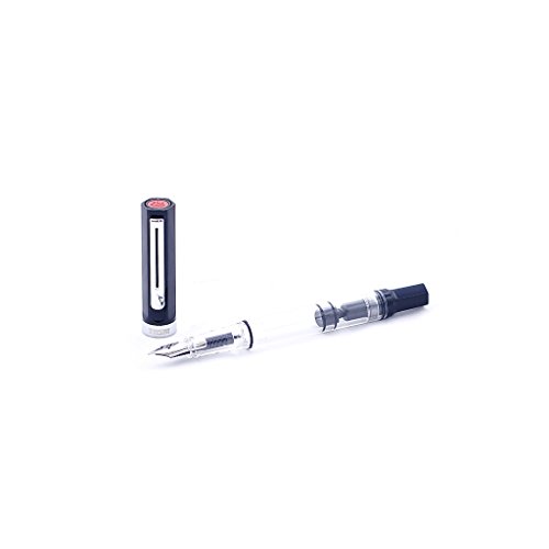 TWSBI Eco schwarz,Feder Stub 1.1,Füllfederhalter,Demonstrator,Kolbenfüller,Piston,Fountain Pen TWSBI Eco schwarz,Feder Stub 1.1,Füllfederhalter,Demonstrator,Kolbenfüller,Piston,Fountain Pen von TWSBI