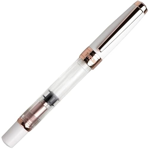 TWSBI M7449050 Diamond 580 RoseGold II Füllfederhalter, Stub 1.1, weiß von TWSBI