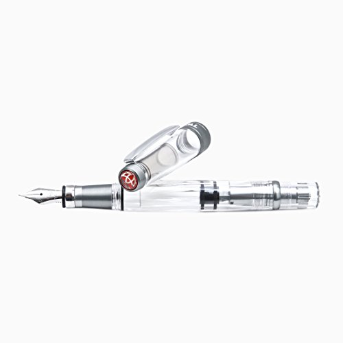 Twsbi Diamond 580 Füllfederhalter ALR Nickel Grau von TWSBI