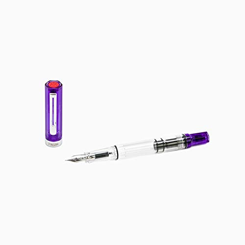 Twsbi Eco Transparent Purple Füllfederhalter F von TWSBI