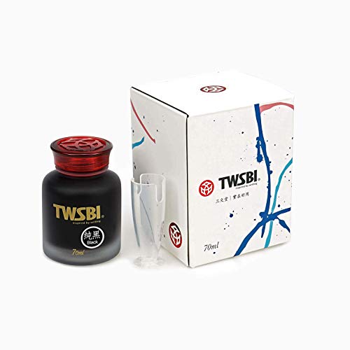Twsbi Ink Black 70 ml Tinte für Füllfederhalter schwarz Twsbi Ink Black 70 ml Tinte für Füllfederhalter schwarz von TWSBI