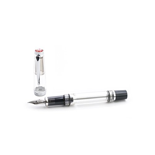 Twsbi Vac Mini Smoke Füllfederhalter, Edelharz, Durchsichtig, Schwarz - M Twsbi Vac Mini Smoke Füllfederhalter, Edelharz, Durchsichtig, Schwarz - M von TWSBI