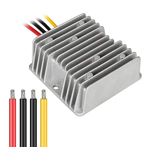 Wandler 24V auf 12V, 10A 120W DC Abwärtswandler, Wasserdicht Step Down Wandler mit Kabelverbinder Abwärtswandler für Automotive, Instrumentierung und mehr. Wandler 24V auf 12V, 10A 120W DC Abwärtswandler, Wasserdicht Step Down Wandler mit Kabelverbinder Abwärtswandler für Automotive, Instrumentierung und mehr. von TWSOUL