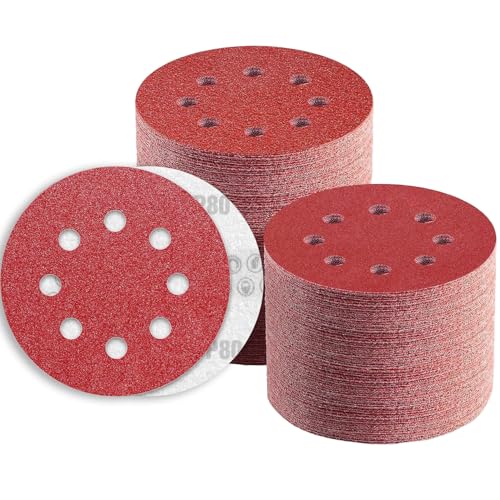 Schleifpapier 125mm Klett 80 Körnung, 8 Loch Schleifscheiben 125mm Rund Klett für Exzenterschleifer by TWSTYFAL (80 Stück) Schleifpapier 125mm Klett 80 Körnung, 8 Loch Schleifscheiben 125mm Rund Klett für Exzenterschleifer by TWSTYFAL (80 Stück) von TWSTYFAL