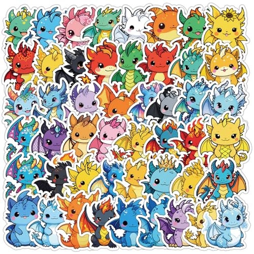 Aufkleber Pack 50 Stück Drachen Aufkleber Wasserflaschen Laptop Telefon Gitarre Skateboard Computer Koffer Fahrrad Dragon Vinyl Stickers Wasserdicht Ästhetisch Aufkleber für Jugendliche Kinder Aufkleber Pack 50 Stück Drachen Aufkleber Wasserflaschen Laptop Telefon Gitarre Skateboard Computer Koffer Fahrrad Dragon Vinyl Stickers Wasserdicht Ästhetisch Aufkleber für Jugendliche Kinder von TXDAMAI