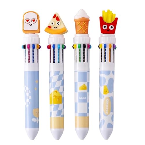 Mehrfarbig Stifte,Retractable Kugelschreiber 6 Stücke 10 in 1 Kugelschreiber 10 Farben Hamburger Stifte Kugelschreiber für Büro Schulbedarf Studenten Kinder Geschenk Mitbringsel Kindergeburtstag Mehrfarbig Stifte,Retractable Kugelschreiber 6 Stücke 10 in 1 Kugelschreiber 10 Farben Hamburger Stifte Kugelschreiber für Büro Schulbedarf Studenten Kinder Geschenk Mitbringsel Kindergeburtstag von TXDAMAI