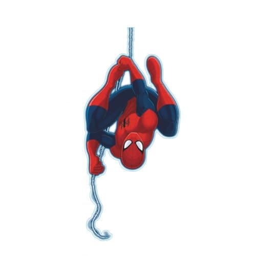 Spiderman 1PC 3D-effekt Aufkleber Spiderman im Wanddurchbruch Loch Marvel's Spider-Man Ultimate Wandtattoo Kinderzimmer Spiderman Wandsticker Spiderman Wandaufkleber Spiderman von TXDAMAI