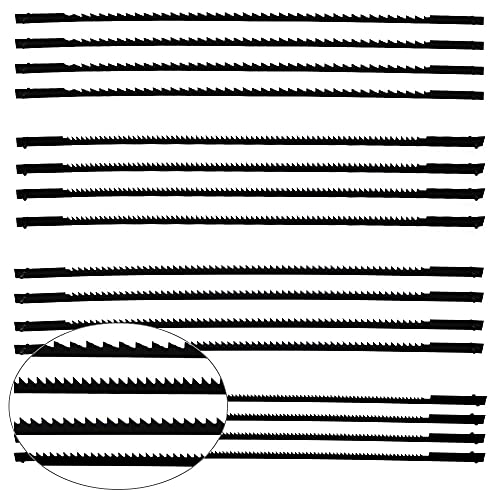 TXErfolg 16 Stück Dekupiersägeblatt 127mm Feinschnitt Laubsägeblätter mit Stift 10/15/18/24 Zähne passend für Dekupiersägen für Elektrowerkzeug Zubehör Holzbearbeitung, für Holz TXErfolg 16 Stück Dekupiersägeblatt 127mm Feinschnitt Laubsägeblätter mit Stift 10/15/18/24 Zähne passend für Dekupiersägen für Elektrowerkzeug Zubehör Holzbearbeitung, für Holz von TXErfolg