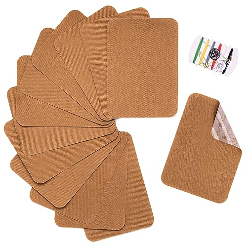 TXSN Reparaturflicken zum Aufbügeln, Baumwolle, Reparaturflicken für Kleidung, Hosen, Flicken und Dekorieren, Größe 7,6 x 10,2 cm, Braun, 12 Stück TXSN Reparaturflicken zum Aufbügeln, Baumwolle, Reparaturflicken für Kleidung, Hosen, Flicken und Dekorieren, Größe 7,6 x 10,2 cm, Braun, 12 Stück von TXSN