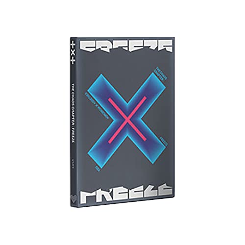 TOMORROW X TOGETHER TXT The Chaos Chapter : Freeze Album (You Version) CD+Poster+Photobook+Sticker Pack+Lyric Book+Behind Book+Photocard+OS Photocard+Postcard+(Extra TXT 4 Photocards) von TXT