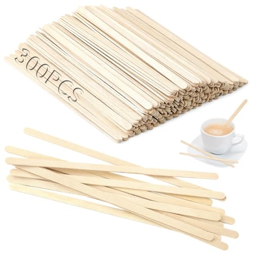 TXXATX 300 Stück Rührstäbchen Holz 11 cm Holzstäbchen Kaffee Biologisch Abbaubare Holzstäbchen Einweg Kaffee Sticks Natürlich Holzstiele für Waffeln am Stiel für Milch Tee Saft TXXATX 300 Stück Rührstäbchen Holz 11 cm Holzstäbchen Kaffee Biologisch Abbaubare Holzstäbchen Einweg Kaffee Sticks Natürlich Holzstiele für Waffeln am Stiel für Milch Tee Saft von TXXATX