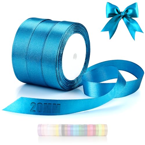 TXXATX 66m Schleifenband Himmelblau Satinband Deko Geschenkband Breit 20mm Geschenkbänder Himmelblau Ribbon Band Hochzeit Stoff Geschenk Band für Taufe Geburtstag Valentinstag Weihnachtstischdeko TXXATX 66m Schleifenband Himmelblau Satinband Deko Geschenkband Breit 20mm Geschenkbänder Himmelblau Ribbon Band Hochzeit Stoff Geschenk Band für Taufe Geburtstag Valentinstag Weihnachtstischdeko von TXXATX