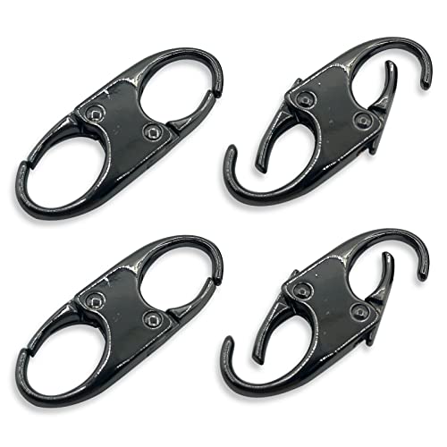 TXZWJZ Zipper Pull Replacement Purse Lock Zipper Clip Theft Deterrent Dual Locking Carabiner Holding The Zipper Closed von TXZWJZ