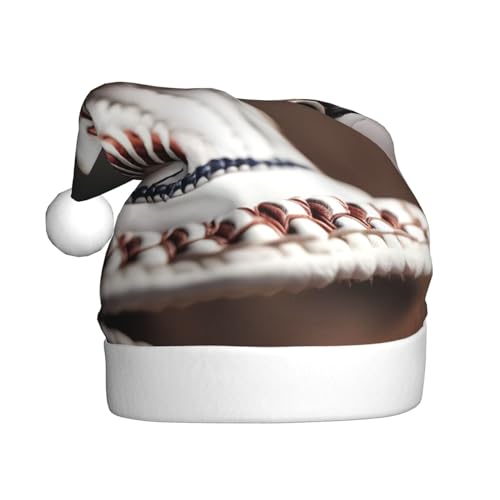 TYANG Baseballmütze mit Spitze, Nahaufnahme, bedruckt, Weihnachtsmannmütze, Weihnachtsmannmütze von TYANG