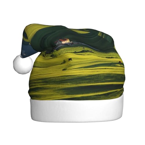TYANG Mount Nature Weihnachtsmannmütze, bedruckt, Weihnachtsmannmütze, Band TYANG Mount Nature Weihnachtsmannmütze, bedruckt, Weihnachtsmannmütze, Band von TYANG
