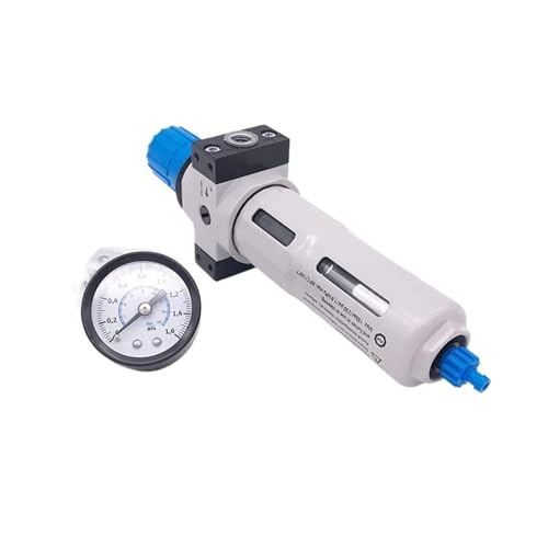 Pneumatischer Luftfilter-Druckregler 1/8 1/4 3/8 Zoll Mini Typ LFR mit Manometer(45661) von TYBOPHQJ