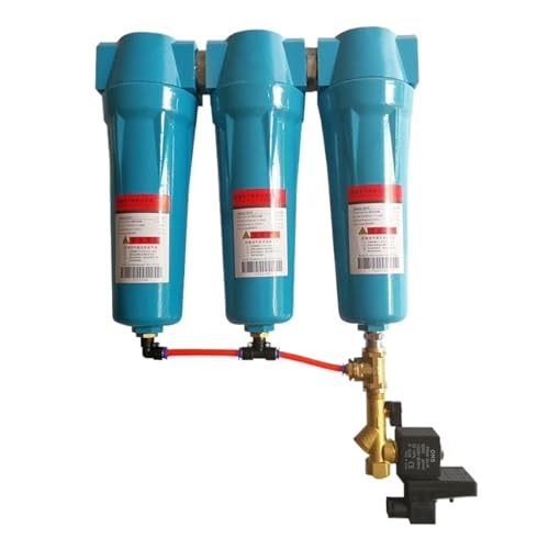 TYBOPHQJ 024QPSC Vollautomatischer Trocken-Öl-Wasser-Abscheider 024Q/P/S/C Luftkompressor-Zubehör Druckluft-Präzisionsfiltertrockner(Set 3) von TYBOPHQJ