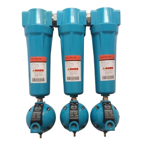 TYBOPHQJ 024QPSC Vollautomatischer Trocken-Öl-Wasser-Abscheider 024Q/P/S/C Luftkompressor-Zubehör Druckluft-Präzisionsfiltertrockner(Set 4) von TYBOPHQJ