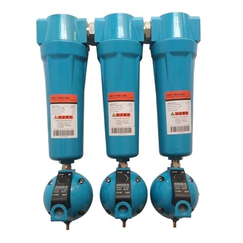 TYBOPHQJ 035-QPSC Automatischer Trockentyp 1-1/2" Öl-Wasser-Abscheider 035 Q/P/S/C Luftkompressor-Zubehör Druckluft-Präzisionsfiltertrockner(Set 4) von TYBOPHQJ