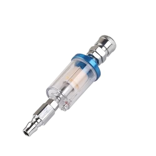 TYBOPHQJ 1/5 stück Euro Kompressor Spritzpistole Werkzeug Druck Teile 1/4 Zoll Öl Wasser Separator luftfilter Feuchtigkeit Falle(1 pcs,AF+PF+SM) von TYBOPHQJ