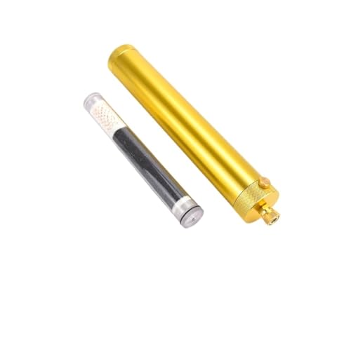 TYBOPHQJ 4500Psi 300Bar 30Mpa Hochdruck PCP Luftkompressor Filter Öl-Wasser-Separator Tauchen Scuba Geruchsentfernung(Gold) von TYBOPHQJ