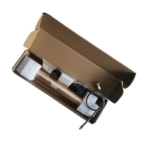 TYBOPHQJ 4500Psi 300Bar 30Mpa PCP-Luftkompressorfilter Öl-Wasserfilter Hochdruck-Tauchabscheider Scuba-Luftfilter(Gold) von TYBOPHQJ
