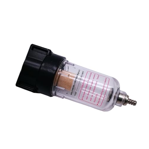 TYBOPHQJ AF2000 1/4 Prozessor Kupferfilter Luftpumpenfilter Öl- und Wasserabscheider Luftkompressor Pneumatische Komponenten(AF2000 ADD Blue 12,Fiber core) von TYBOPHQJ