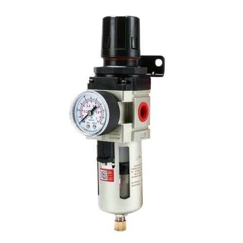 TYBOPHQJ AW2000-02 AW3000-03 AW4000-04 Luft-Öl-Wasser-Seperator-Filter Luftregler Pneumatischer Druckregler Kompressorfilter(AW4000-04 Fiber,Automatic) von TYBOPHQJ