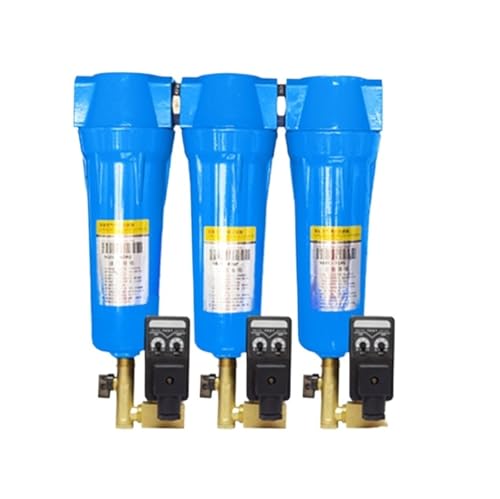 TYBOPHQJ Ablassventil Öl-Wasser-Separator Filterelement QPSC 015/024/032/060 Luftkompressor-Zubehör Präzisionsfiltertrockner(AC 110V,024QPS Drain Valve) von TYBOPHQJ