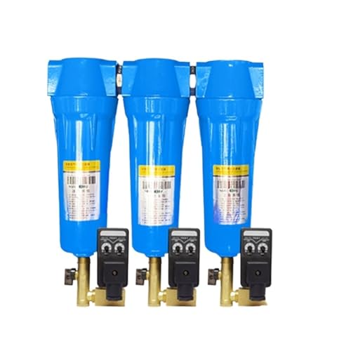 TYBOPHQJ Ablassventil Öl-Wasser-Separator Filterelement QPSC 015/024/032/060 Luftkompressor-Zubehör Präzisionsfiltertrockner(AC 220V,035QPS Drain Valve) von TYBOPHQJ
