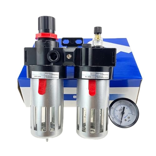 TYBOPHQJ BFC2000 BFC3000 BFC4000 1/4 3/8 1/2 Luftkompressor Öl-Wasser-Abscheider Filterregler Vorbereitung(BFC Plastic w 8mm,BFC4000) von TYBOPHQJ