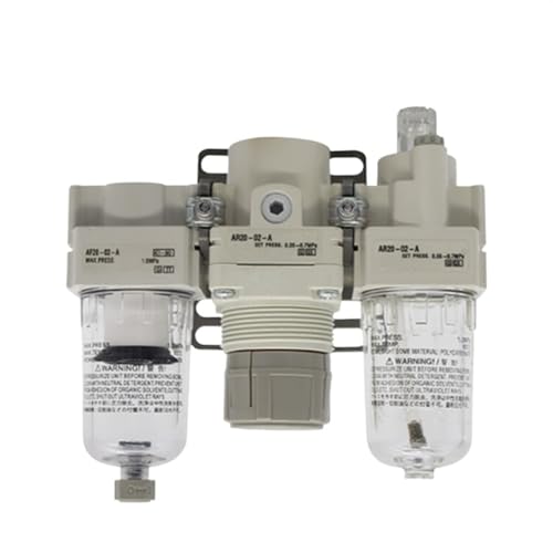 TYBOPHQJ FRL-Einheiten Luftkombination Luftfilter + Regler + Öler AC-A-Serie AC20 AC30 AC20-02/02G/02C/02CG-A AC30-02-A(AC20-02C-A) von TYBOPHQJ