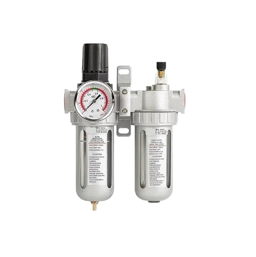 TYBOPHQJ Luftkompressorteile: SFC-200 SFC-300 SFC-400 - Luftfilterregler Öl-Wasser-Abscheider-Regelventil mit automatischer Entleerung(20 Sets,SFC-200) von TYBOPHQJ