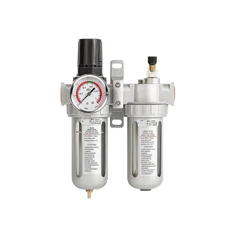 TYBOPHQJ Luftkompressorteile: SFC-200 SFC-300 SFC-400 - Luftfilterregler Öl-Wasser-Abscheider-Regelventil mit automatischer Entleerung(20 Sets,SFC-300) von TYBOPHQJ