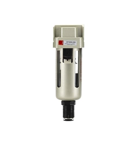 TYBOPHQJ mit Halterung AF3000-02 1/4 AF3000-03 3/8 Luftquellenprozessor Pneumatischer Pumpenfilter Öl-Wasser-Abscheider Automatische Entwässerung(AF3000-03D) von TYBOPHQJ