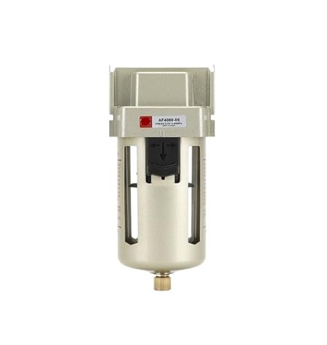 TYBOPHQJ mit Halterung AF3000-02 1/4 AF3000-03 3/8 Luftquellenprozessor Pneumatischer Pumpenfilter Öl-Wasser-Abscheider Automatische Entwässerung(AF4000-06) von TYBOPHQJ
