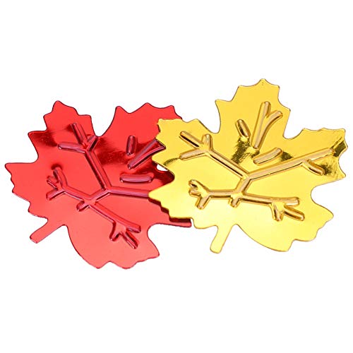 100g 0,8 -Zoll -Ahornblatt Konfetti Thanksgiving Pailletten Fall Party Dekorationen mit Metallischer Textur für Tischkarten DIY -Handwerk 100g 0,8 -Zoll -Ahornblatt Konfetti Thanksgiving Pailletten Fall Party Dekorationen mit Metallischer Textur für Tischkarten DIY -Handwerk von TYCIONG
