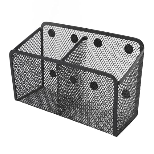 TYCIONG Magnetstifthalter Magnetischer Bleistiftbecher -Mesh -Schreibtisch Organizer mit 8 Hochleistungsmagneten für Büroschule Haus Küchenkühlschrank Locker TYCIONG Magnetstifthalter Magnetischer Bleistiftbecher -Mesh -Schreibtisch Organizer mit 8 Hochleistungsmagneten für Büroschule Haus Küchenkühlschrank Locker von TYCIONG
