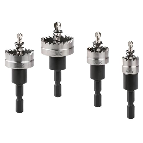 1 Stück 12–60 Mm Lochsäge Mit Sechskantschaft, Schnellarbeitsstahl-Bohrer-Set For Dünne Metalle, Edelstahl, Kunststoff, PVC(55mm) von TYDHGSE