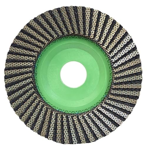 1 Stück 4,5 Zoll 115 Mm Galvanisierte Diamant-Fächerscheibenscheibe For Schleifen Von Metall, Granit, Glas, Marmor, Quarz, Keramikfliesen Und Allen Steinen(120) von TYDHGSE