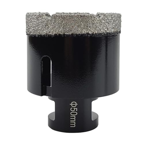 1 Stück M14-Gewinde Diamant-Trockenvakuumgelötete Bohrkernbohrer-Set For Porzellanfliesen, Kronen, Bohrer, Granit, Marmor, Lochsägenwerkzeuge(50mm) von TYDHGSE