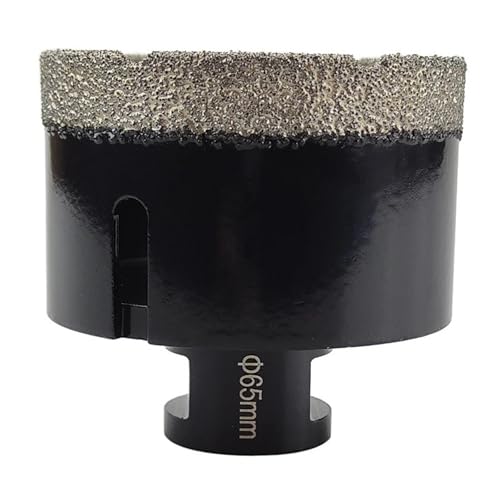 1 Stück M14-Gewinde Diamant-Trockenvakuumgelötete Bohrkernbohrer-Set For Porzellanfliesen, Kronen, Bohrer, Granit, Marmor, Lochsägenwerkzeuge(65mm) von TYDHGSE